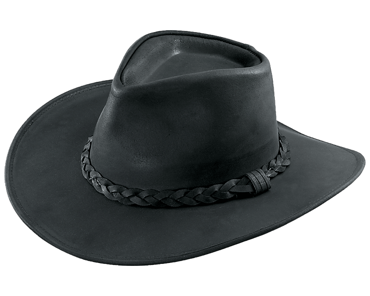 American Made Leather Cowboy Hat