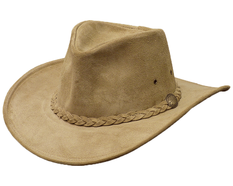 American Made Suede Leather Hat