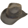 Waxed Cotton Outdoor Western Hat