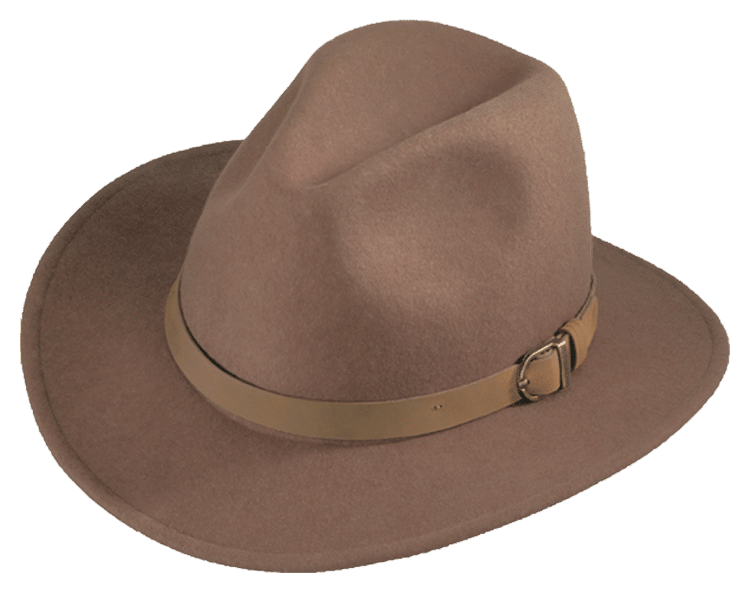 Crushable Felt Western Safari Hat