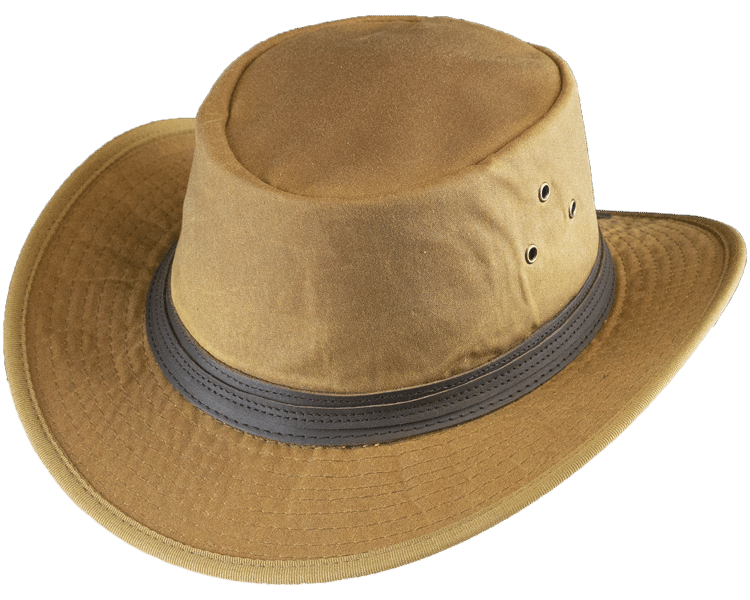 Allport Waxed Cotton Packer Hat